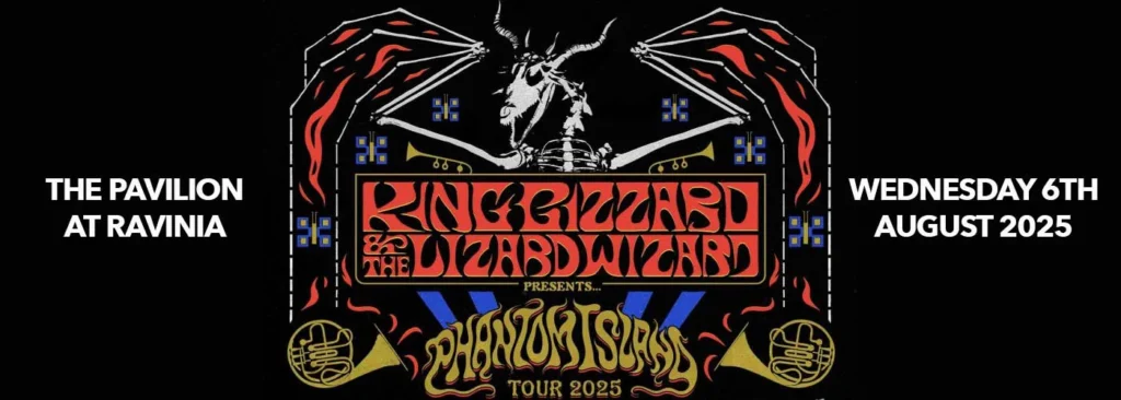 King Gizzard & The Lizard Wizard With The National Symphony Orchestra at Ravinia Pavilion